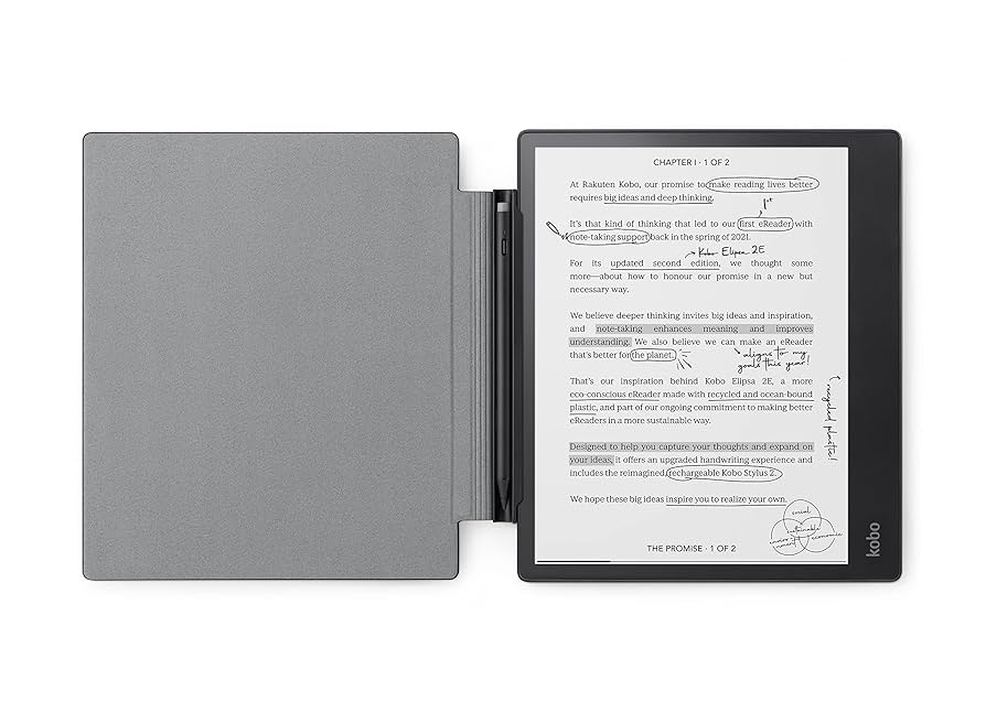 n*h様 Kobo Elipsa 本体 + SleepCover + stylu Kobo Elipsa 2E Black Sleepcover : Amazon.ca: Electronics